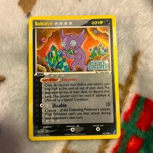 2006 Pokemon Sableye 10/100